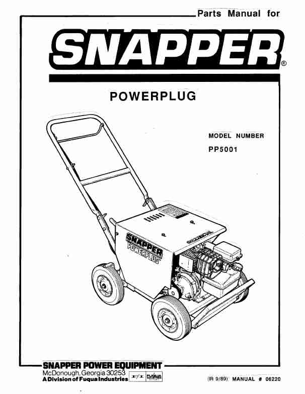 Snapper Portable Generator PP5001-page_pdf